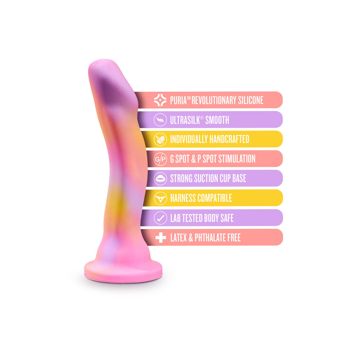 Dildo Blush Avant Rosa Ø 4,1 cm - AWK Flagship