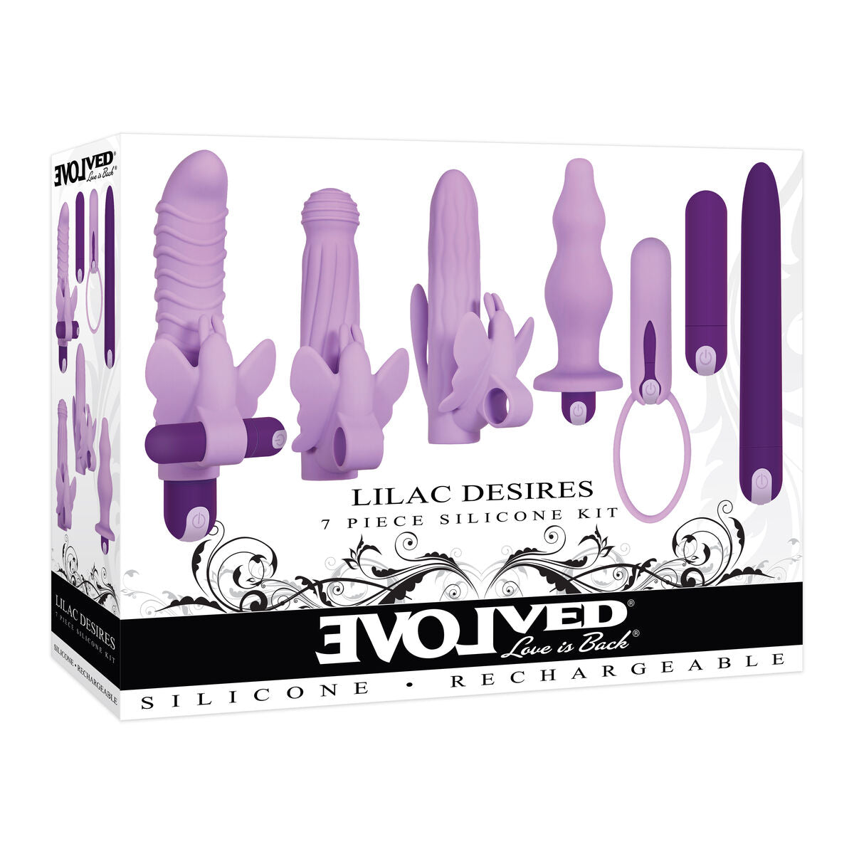 Kugelvibrator Evolved Lilac Desires Lila - AWK Flagship