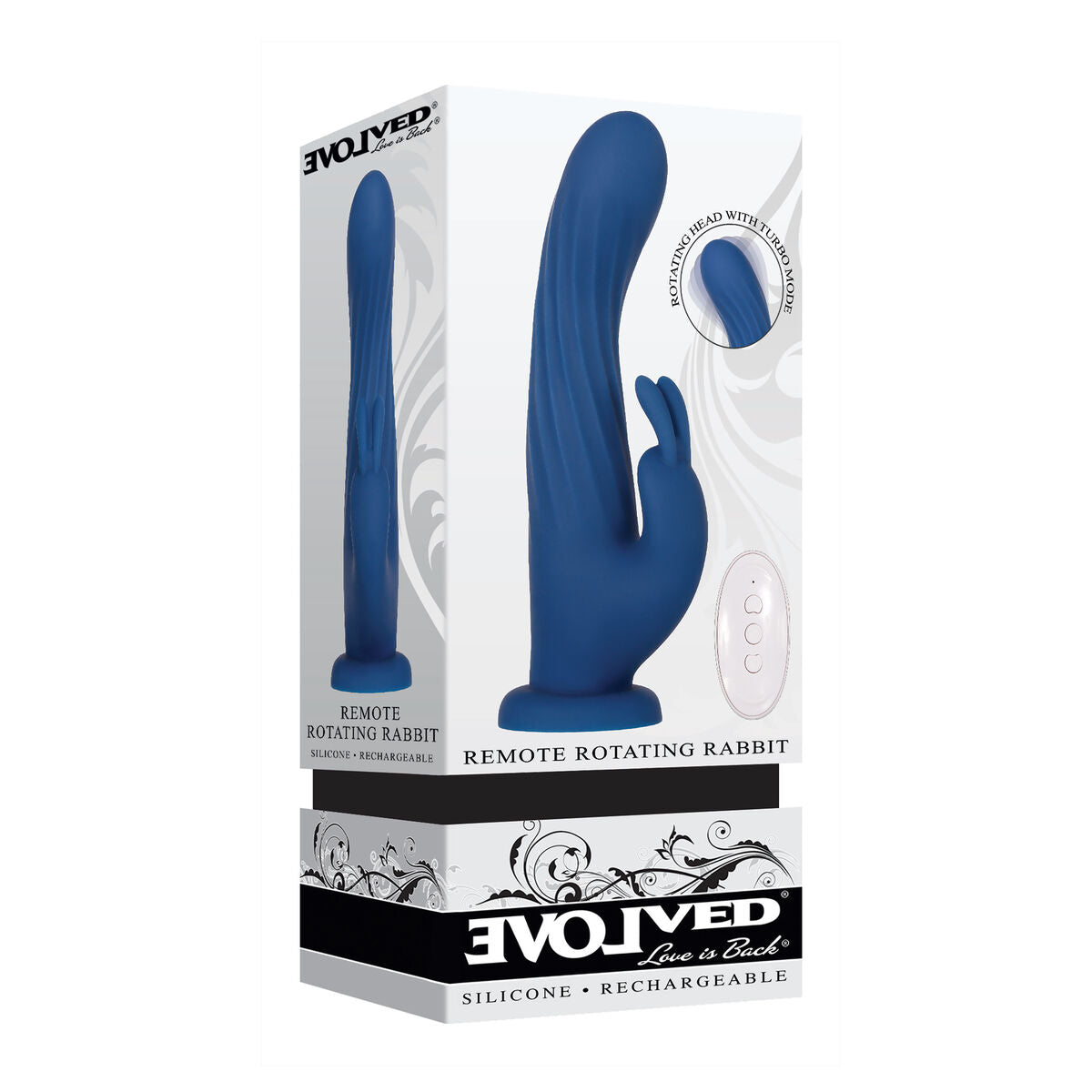 G-Punkt Vibrator Evolved Rabbit Blau - AWK Flagship