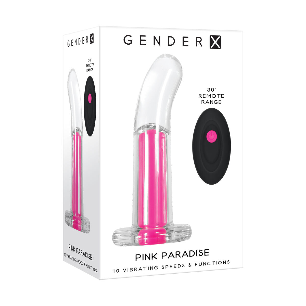 Cassini Analvibrator Schwarz Gender X Paradise Rosa - AWK Flagship