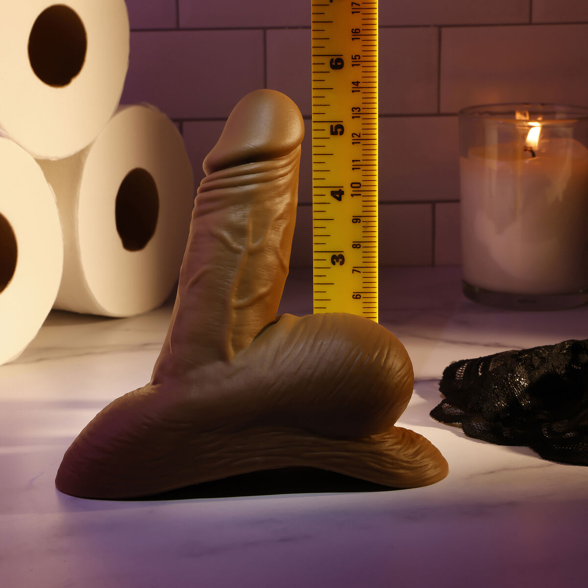 Natürlicher Dildo Gender X Silikon Ø 3,8 cm - AWK Flagship