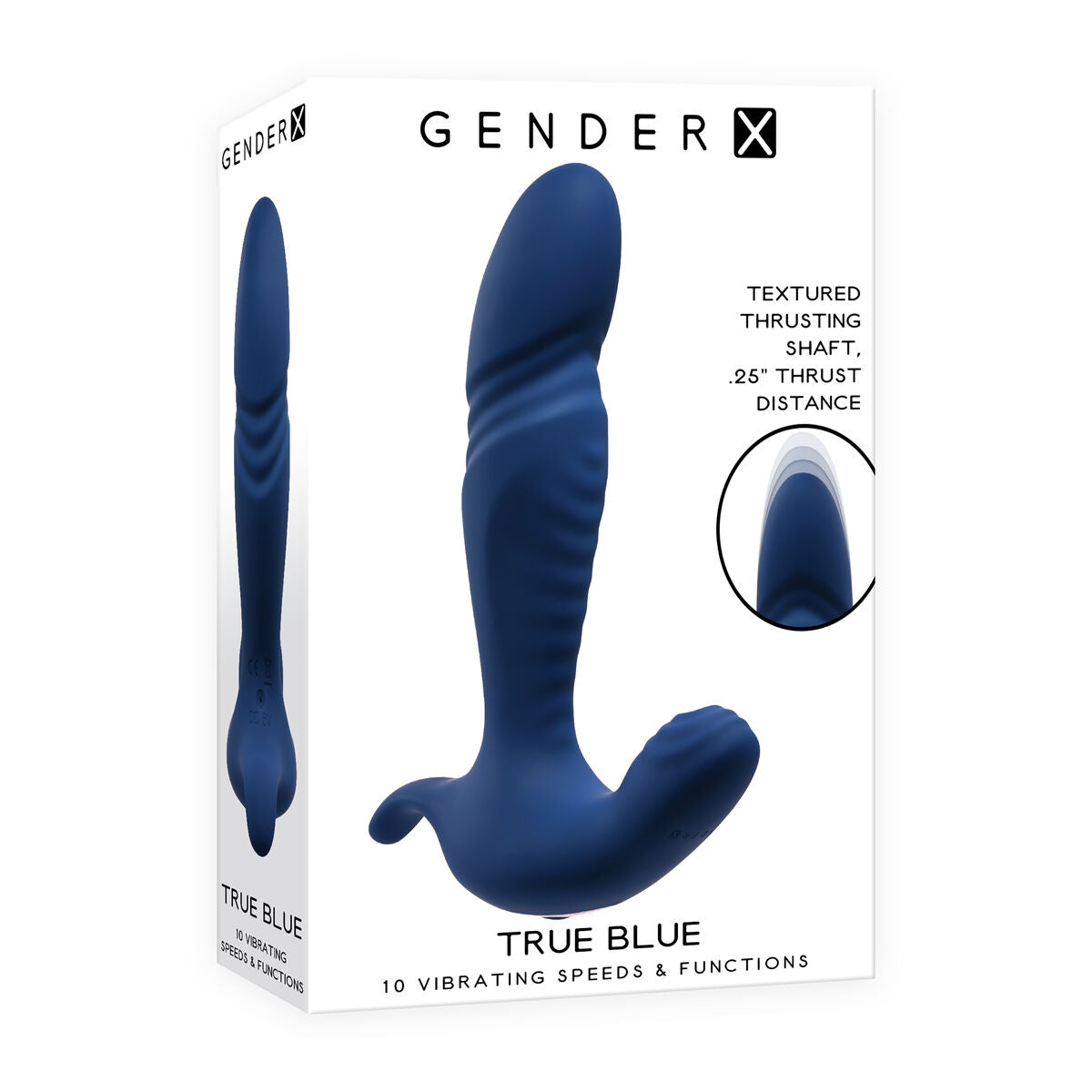 Cassini Analvibrator Schwarz Gender X Blau - AWK Flagship