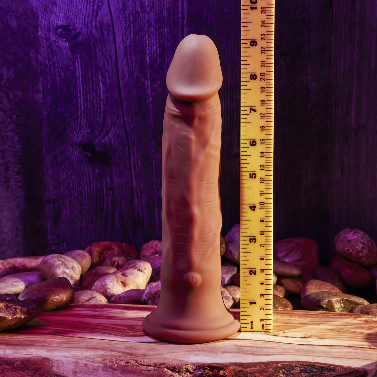 Natürlicher Dildo Evolved Silikon ABS Ø 4,5 cm - AWK Flagship