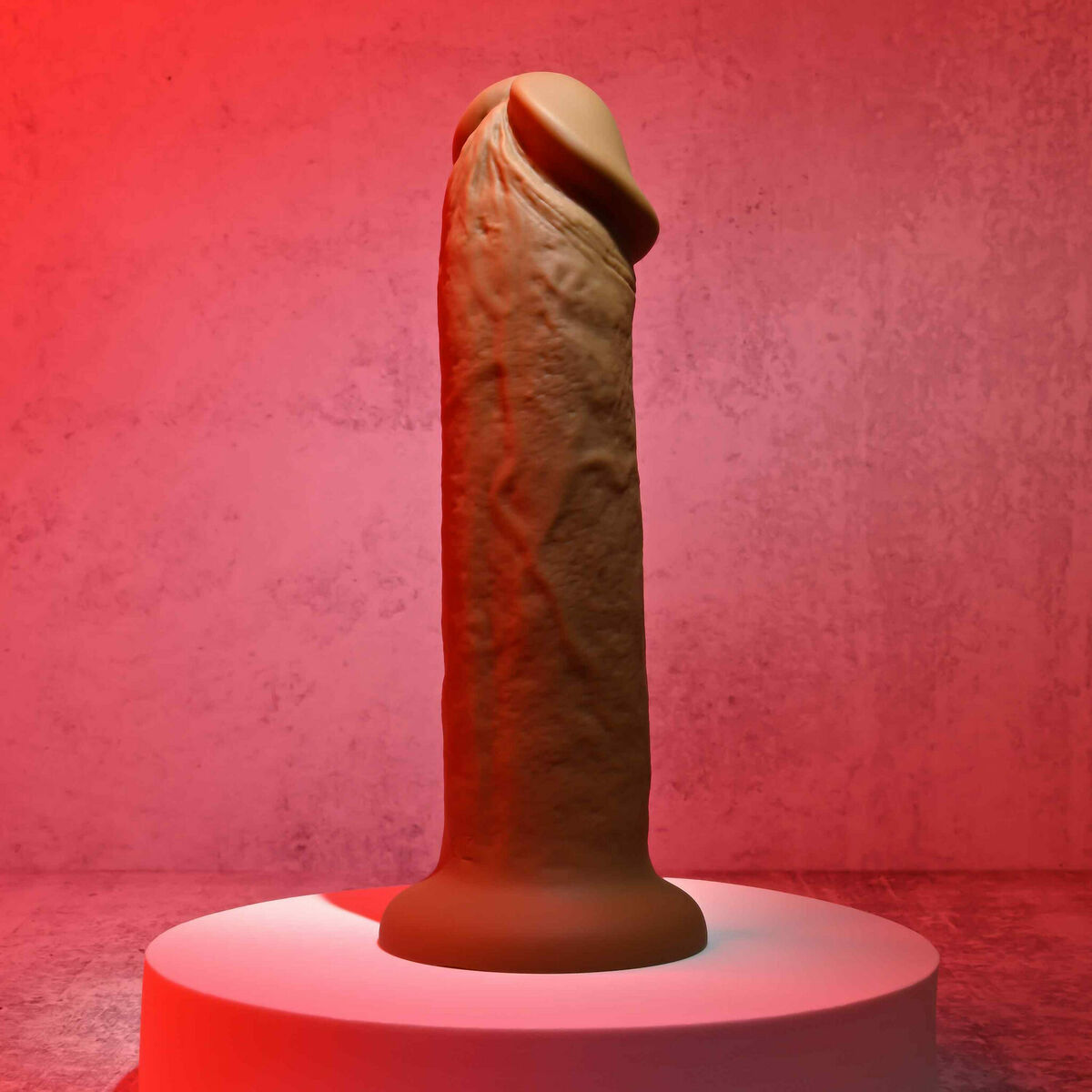 Natürlicher Dildo Evolved Silikon Ø 5 cm - AWK Flagship