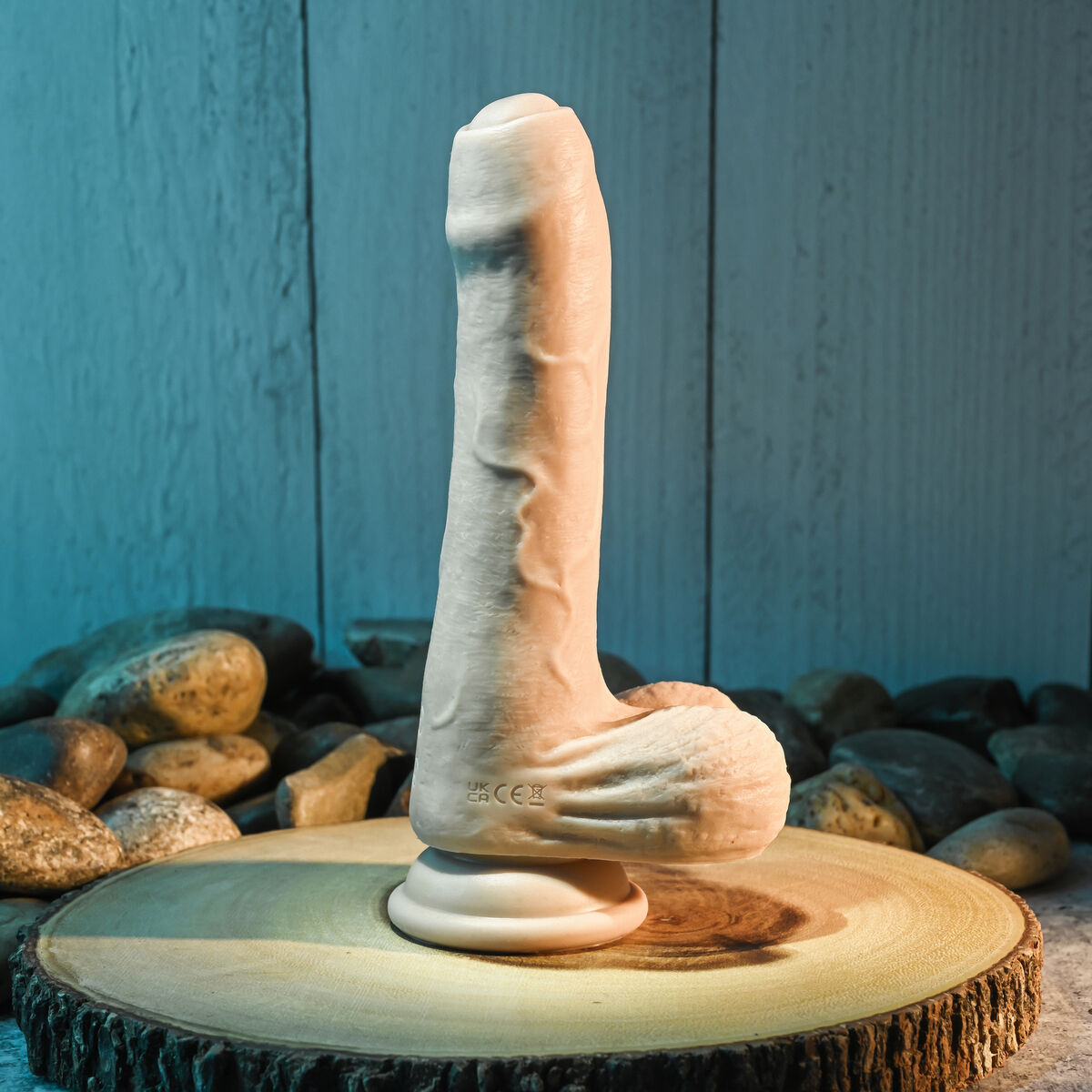 Natürlicher Dildo Evolved Silikon ABS Ø 3,6 cm - AWK Flagship