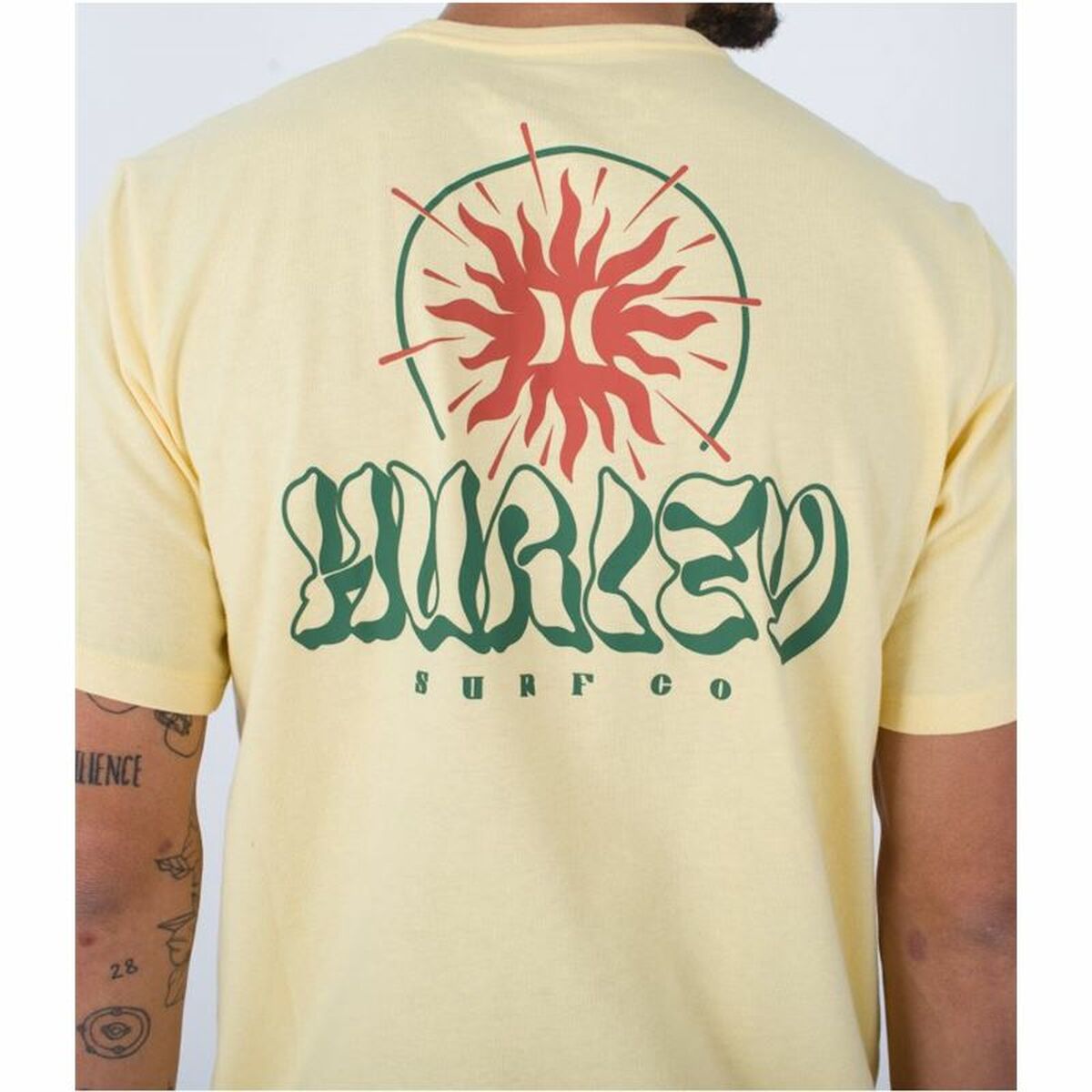 T-Shirt Hurley Evd Exp Sun Is Shinning Gelb Herren - AWK Flagship