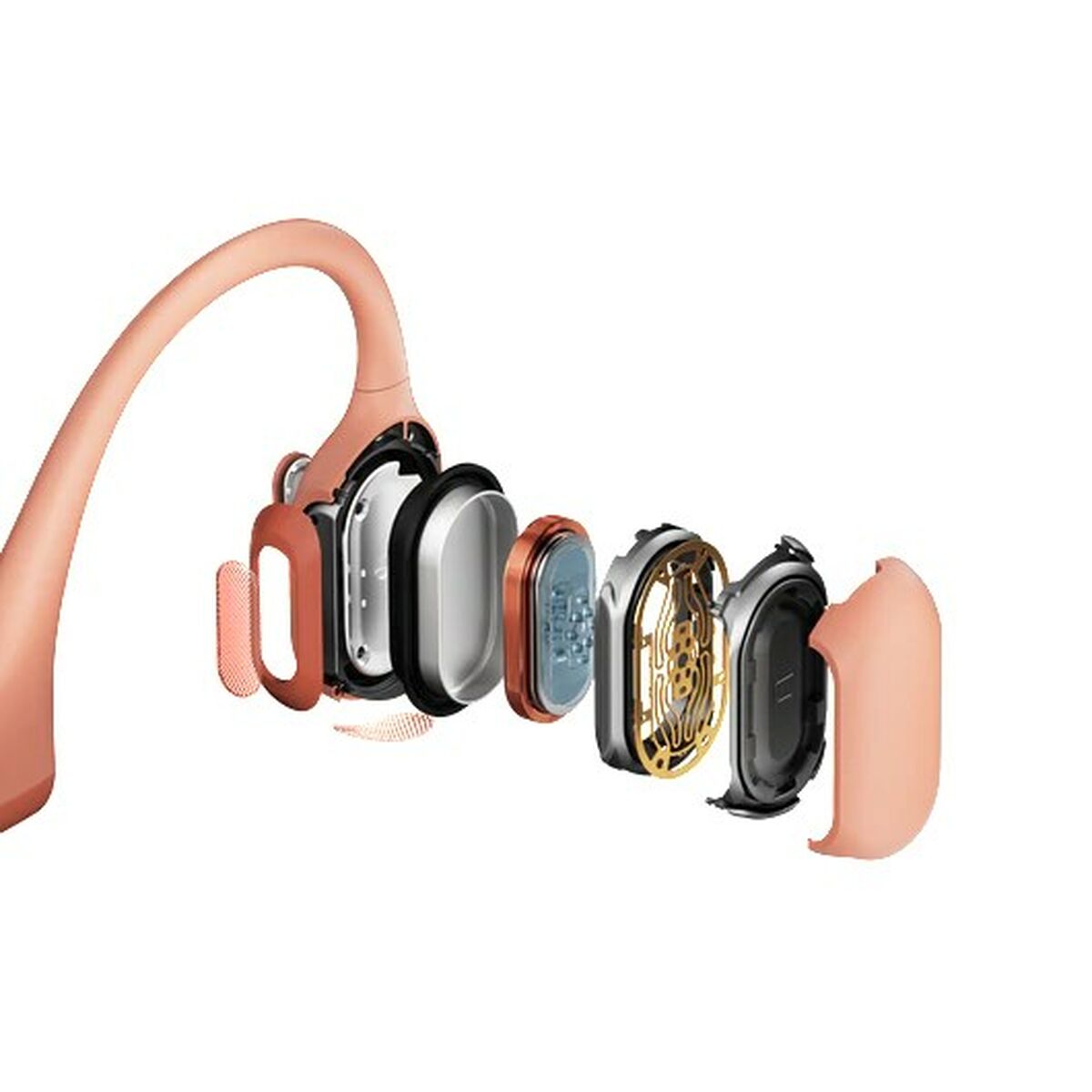 Bluetooth Kopfhörer Sport Shokz OpenRun Pro Rosa - AWK Flagship