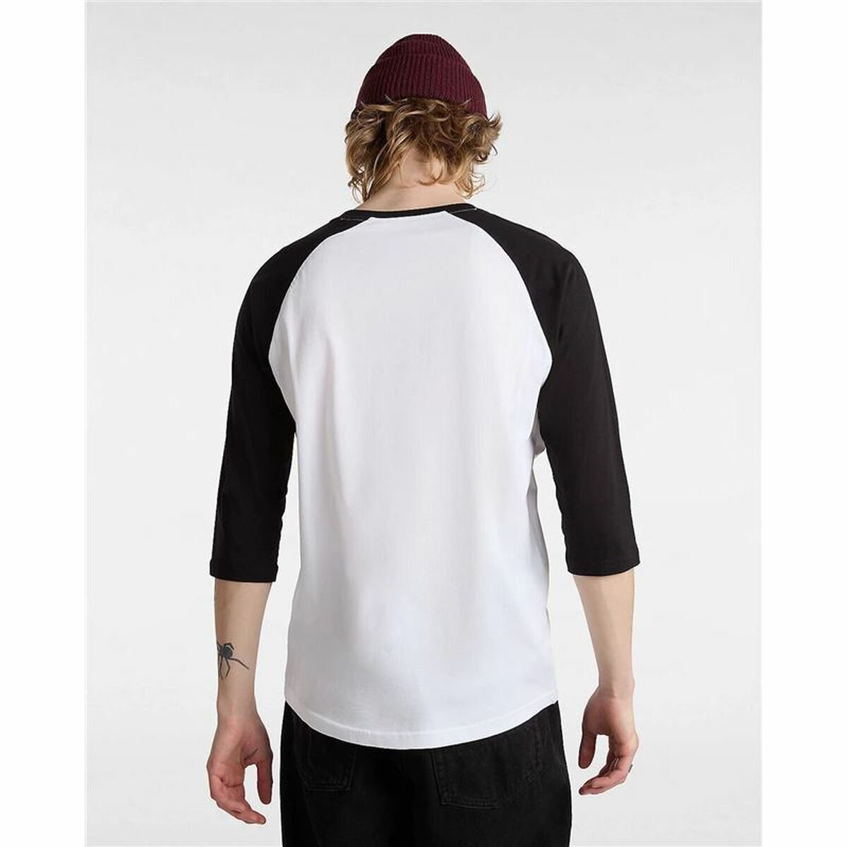 Kurzärmliges Sport T-Shirt Vans Style 76 Raglan Weiß - AWK Flagship