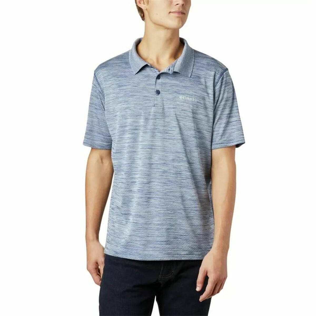 Herren Kurzarm-Poloshirt Columbia Zero Rules™ Blau - AWK Flagship