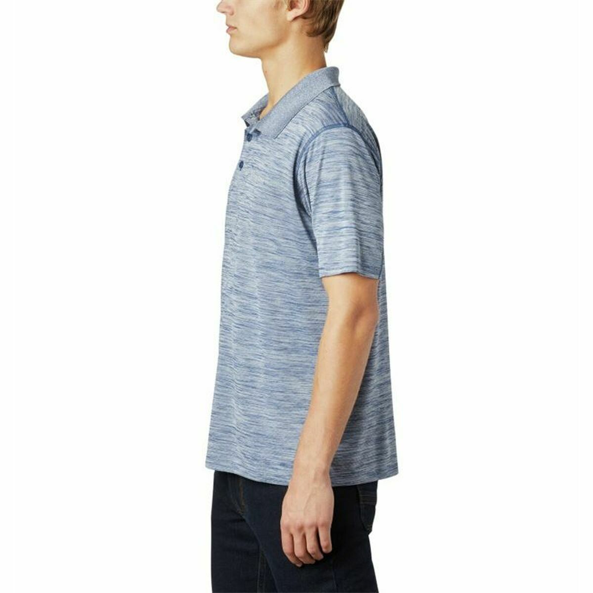 Herren Kurzarm-Poloshirt Columbia Zero Rules™ Blau - AWK Flagship