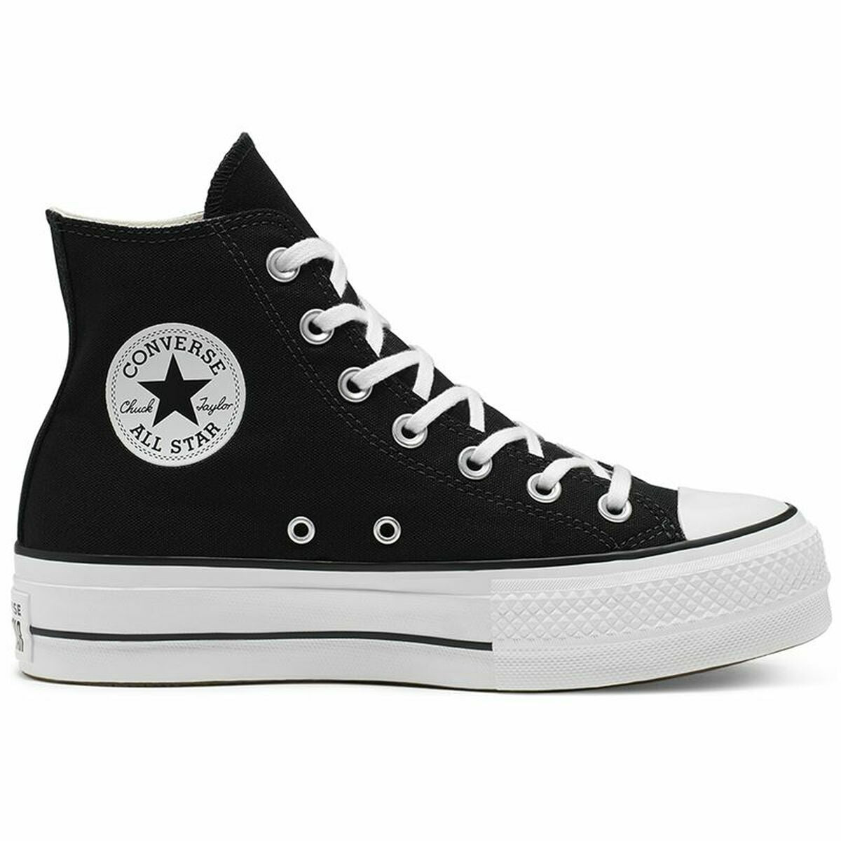 Damen Sneaker Converse All Star Platform High Top Schwarz - AWK Flagship