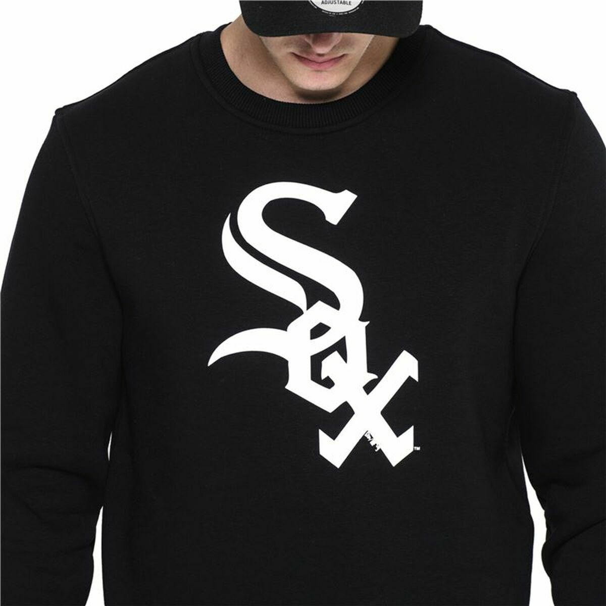 Herren Sweater mit Kapuze New Era MLB Chicago White Sox Schwarz - AWK Flagship