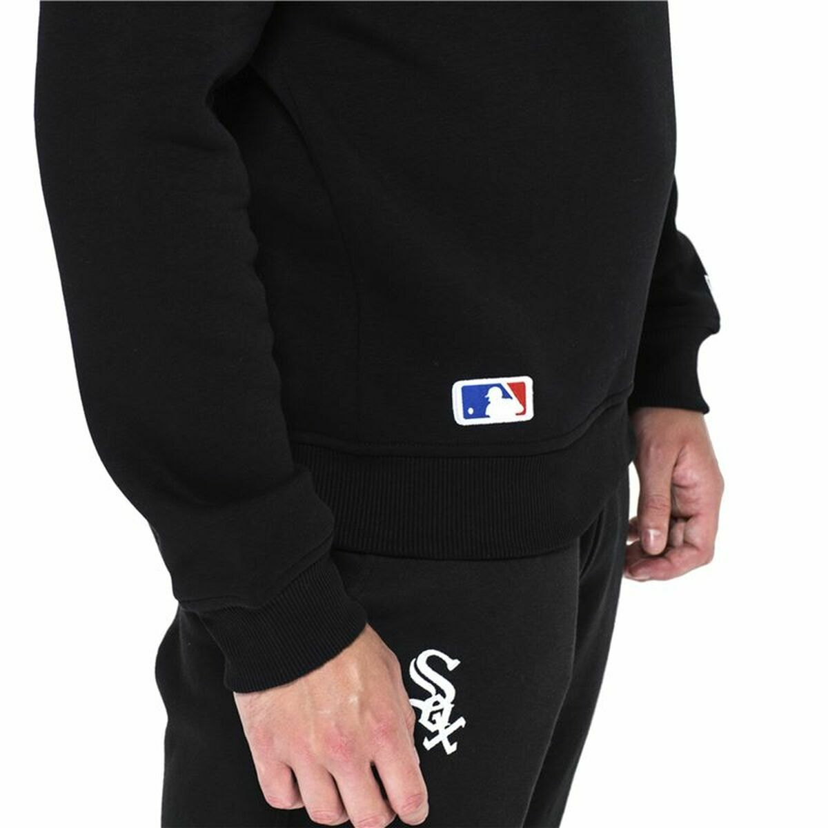 Herren Sweater mit Kapuze New Era MLB Chicago White Sox Schwarz - AWK Flagship