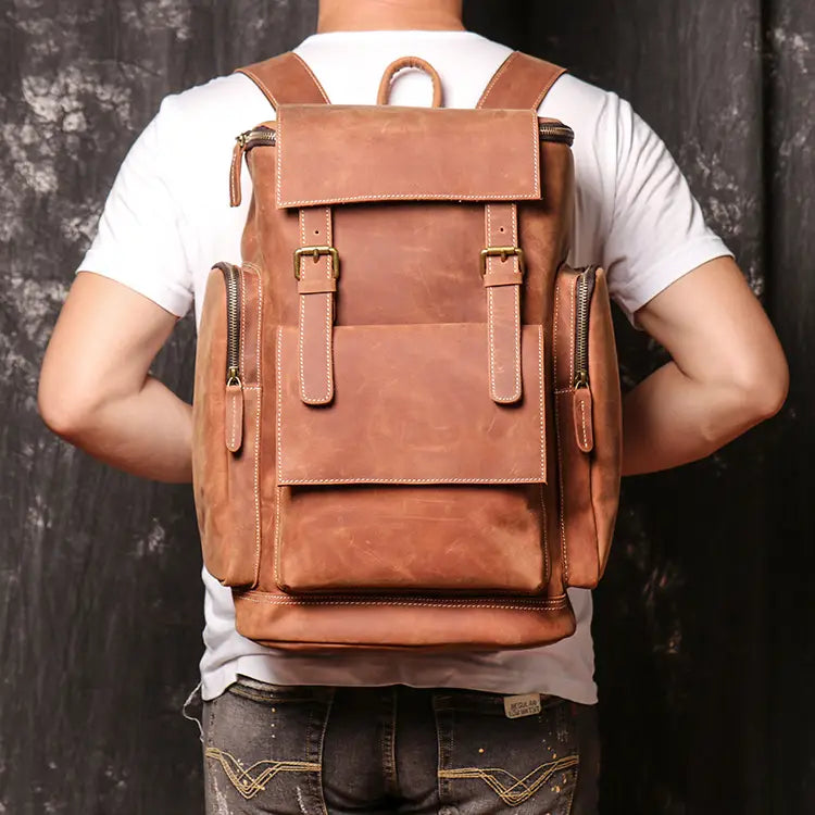 ALLFASHION HeritageLeather Laptop-Rucksack