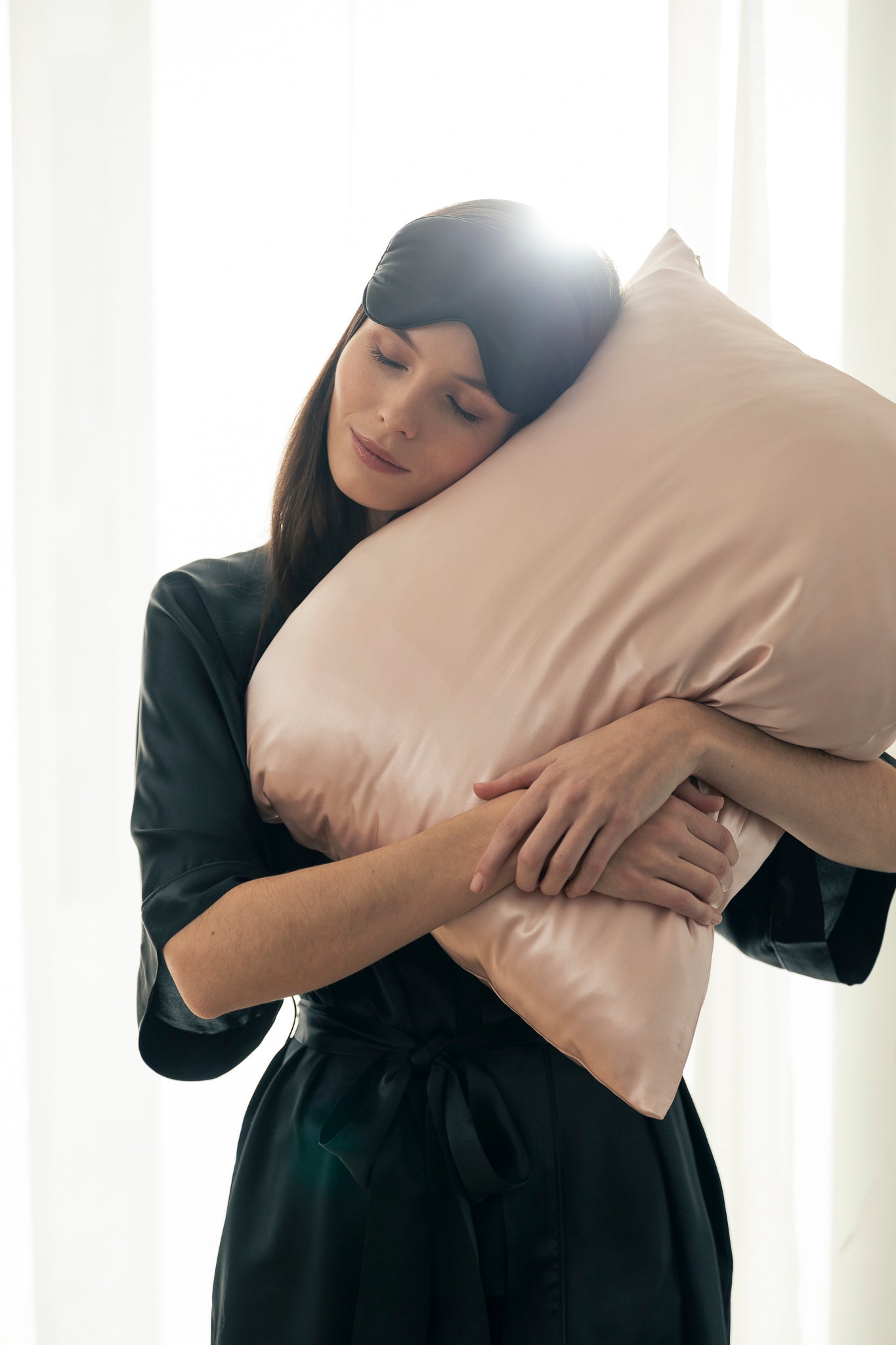 Maulbeerseiden – Kissenbezug mit Reißverschluss, 22 Momme, 50×70 – Produktansicht 4