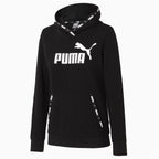 Damen Sweater Kapuze Puma Power Schwarz - Mode & Accessoires