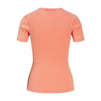 Damen T Shirt Jack Jones Jxfrankie Wash Ss Orange - Mode & Accessoires