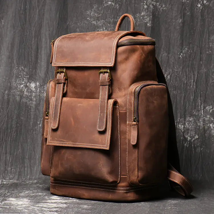 ALLFASHION HeritageLeather Laptop-Rucksack