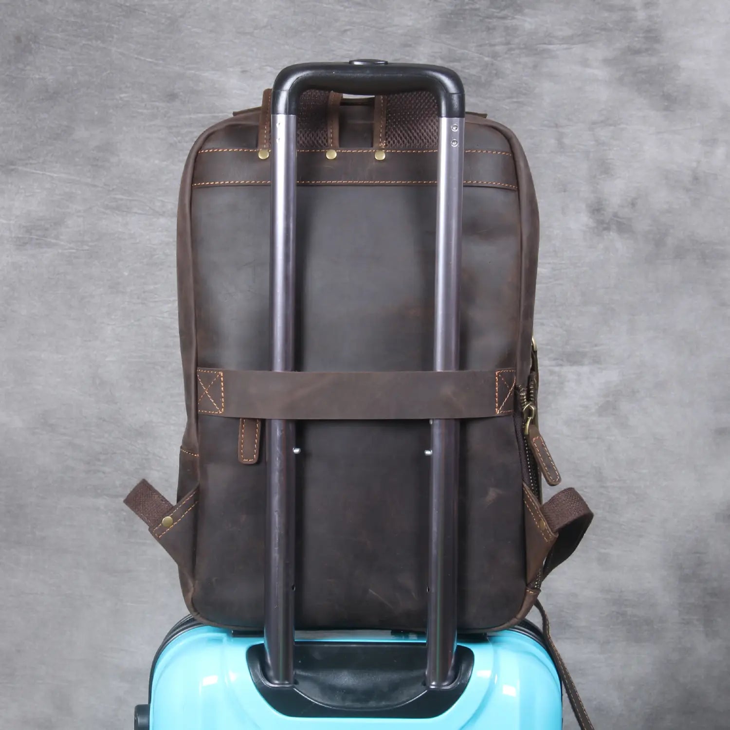 ALLFASHION HeritageRider Lederrucksack