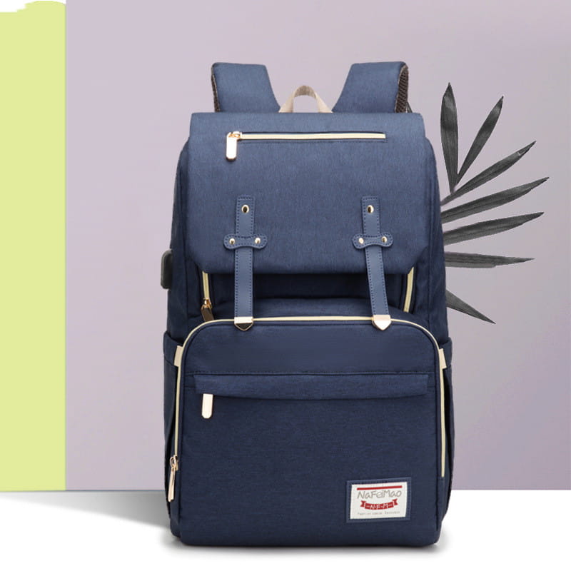 ALLFASHION MommyPro Oxford-Wickelrucksack