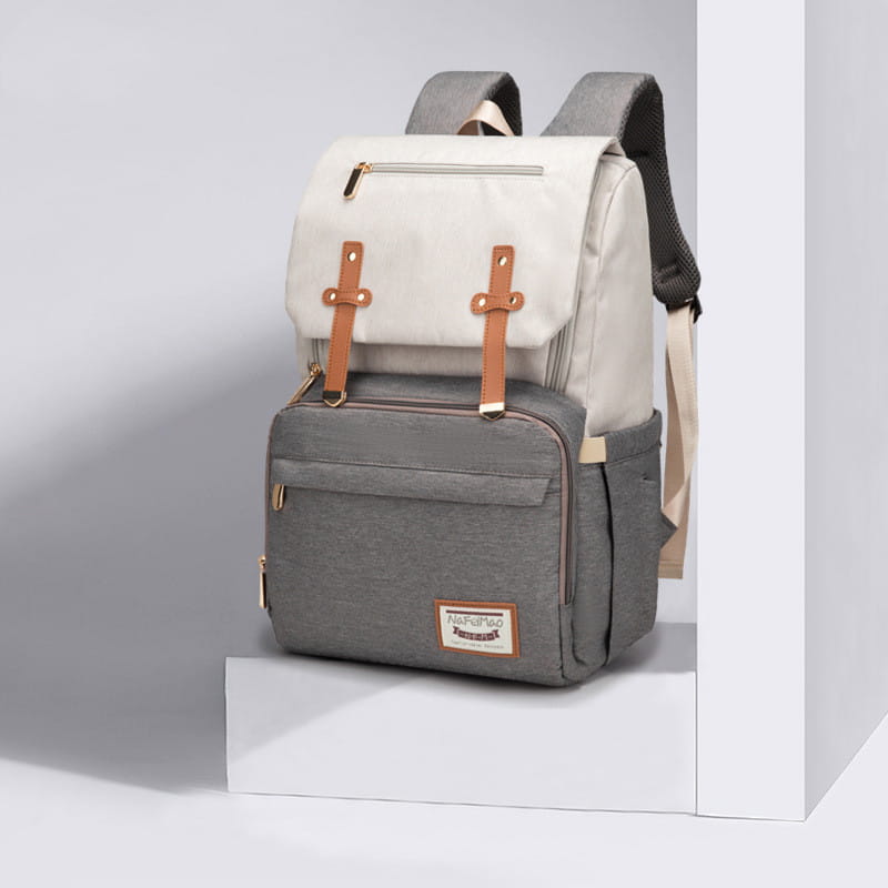 ALLFASHION MommyPro Oxford-Wickelrucksack