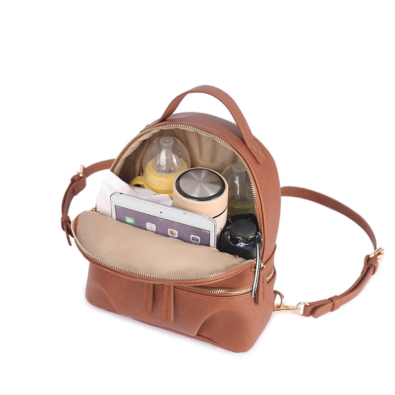 ALLFASHION MiniLeather UrbanMOM Rucksack