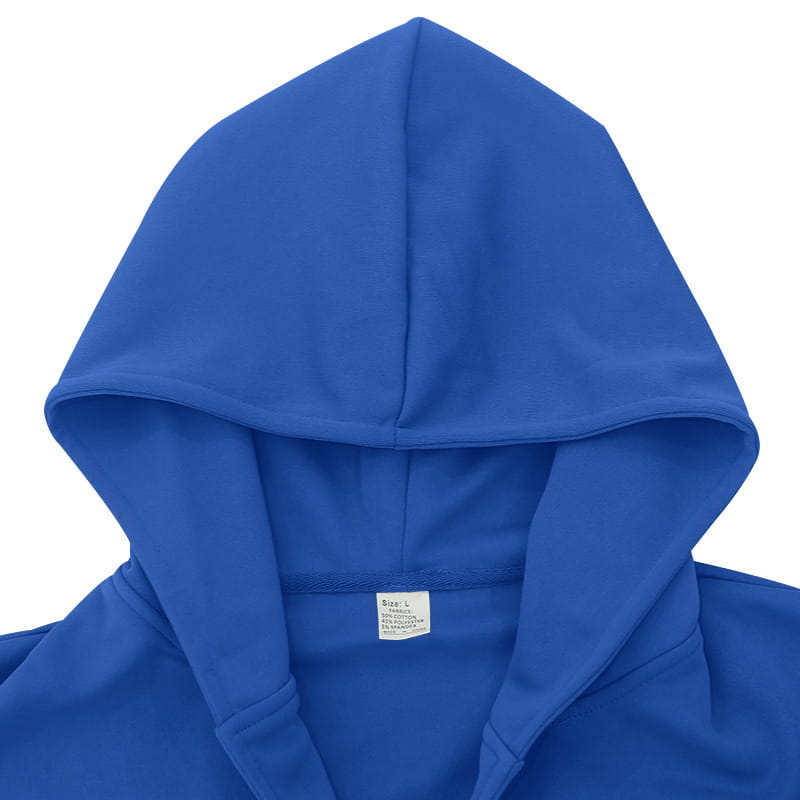 A1 Kapuzen-Trenchcoat mit Doppelknopfleiste
