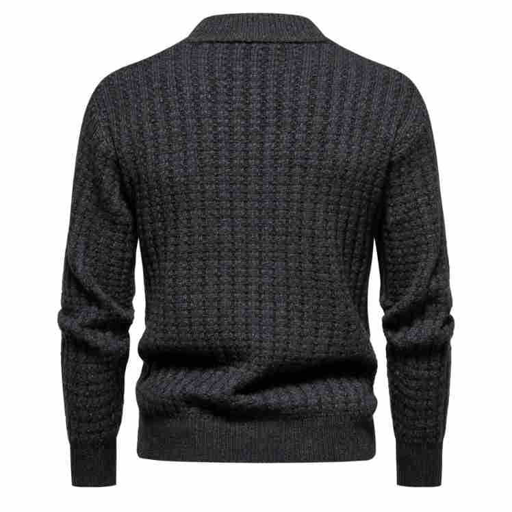 A.1 Herren Strickpullover mit Rundhals
