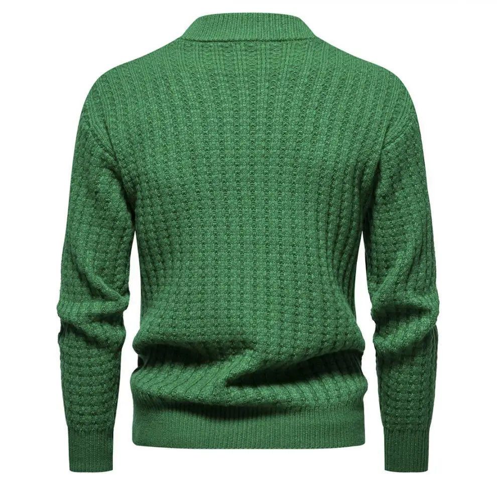 A.1 Herren Strickpullover mit Rundhals