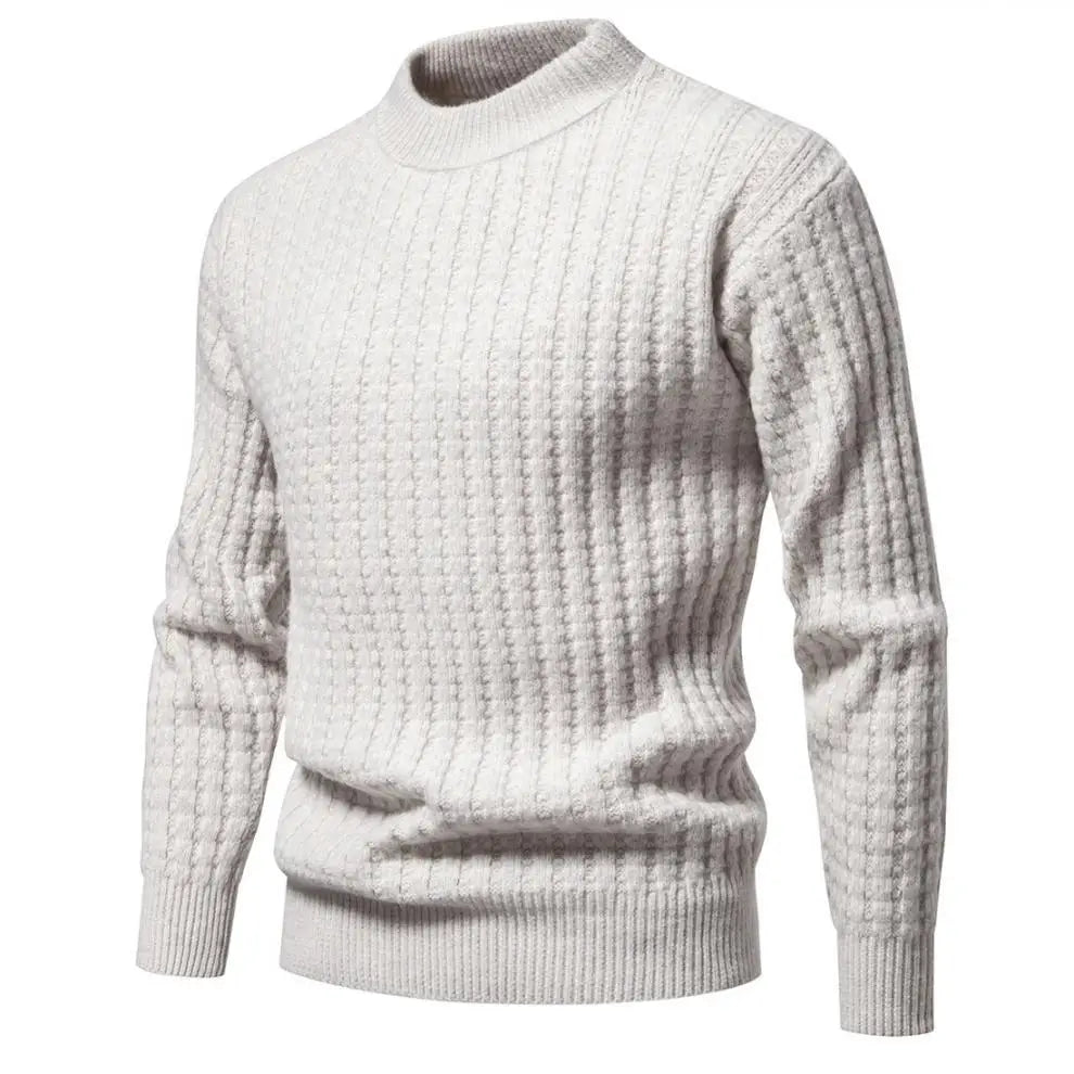 A.1 Herren Strickpullover mit Rundhals