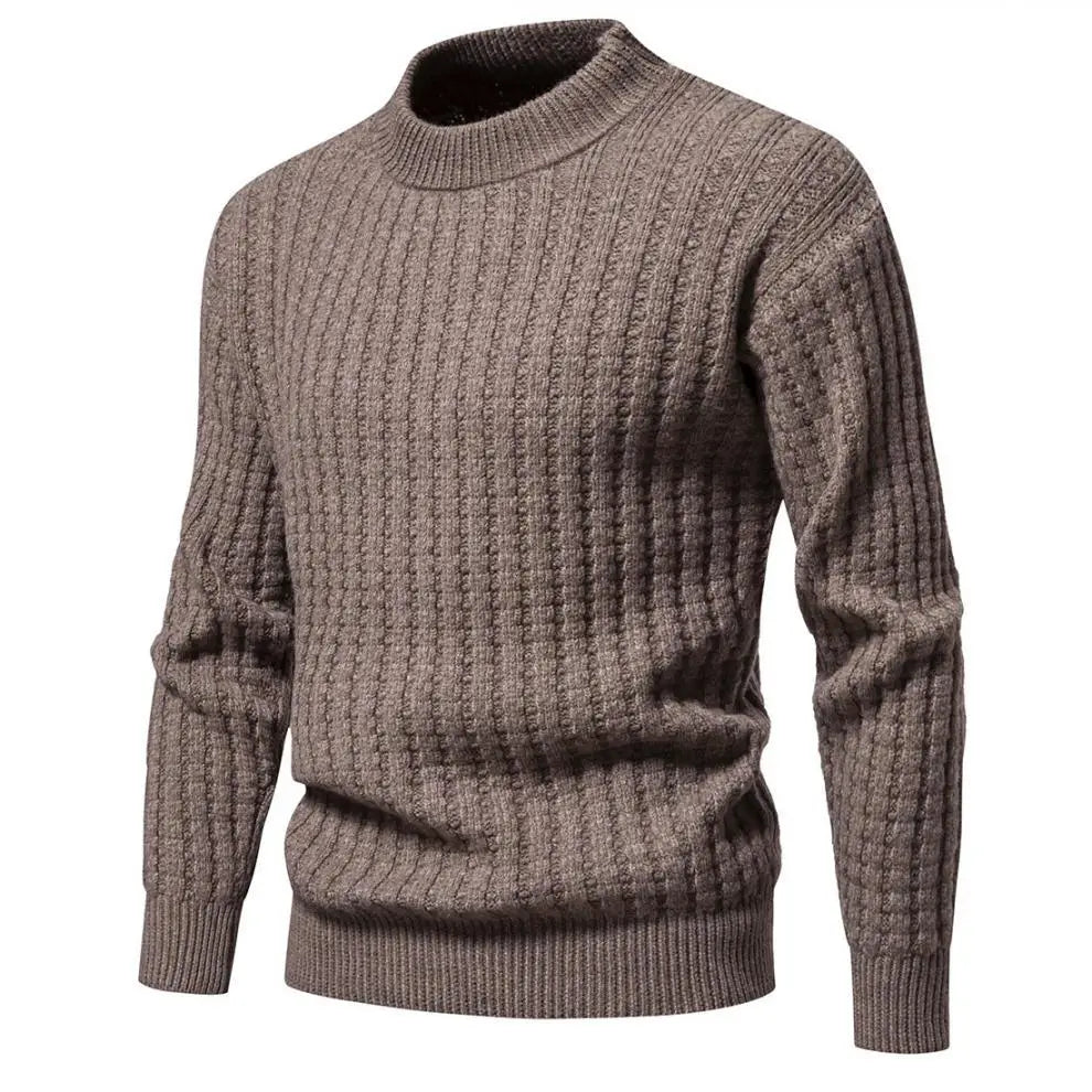 A.1 Herren Strickpullover mit Rundhals