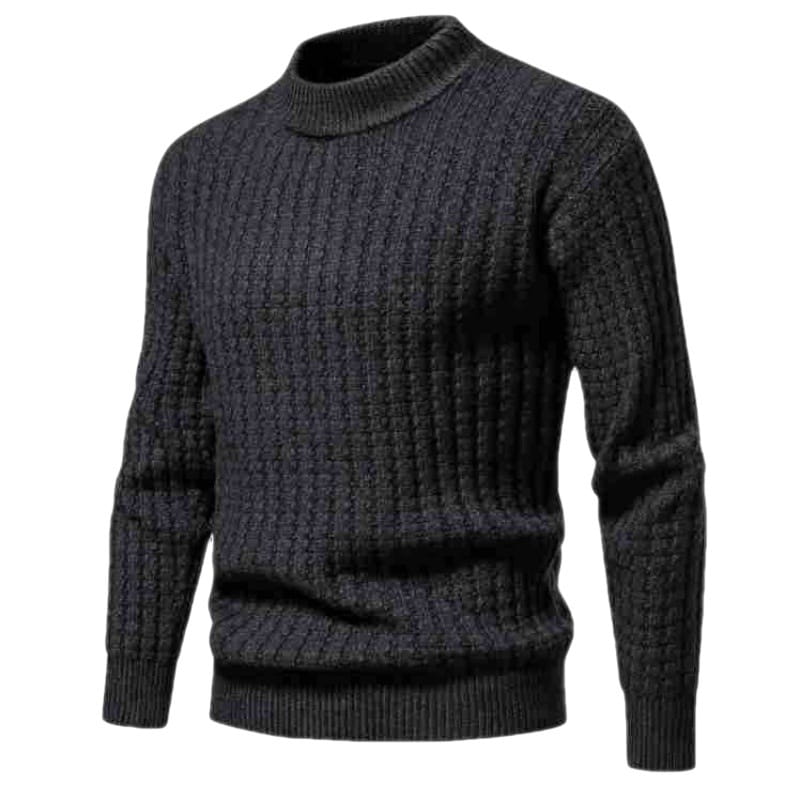 A.1 Herren Strickpullover mit Rundhals