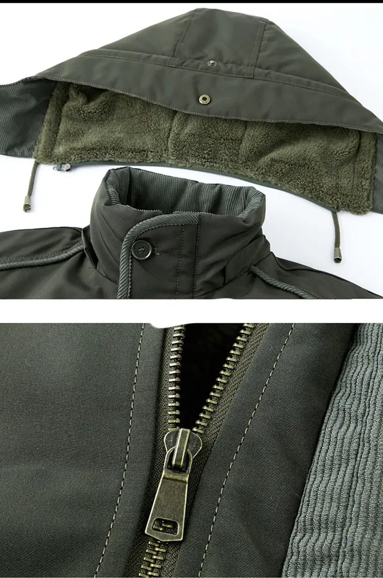 A.1 Herren Baumwolljacke mit Lammwollfutter