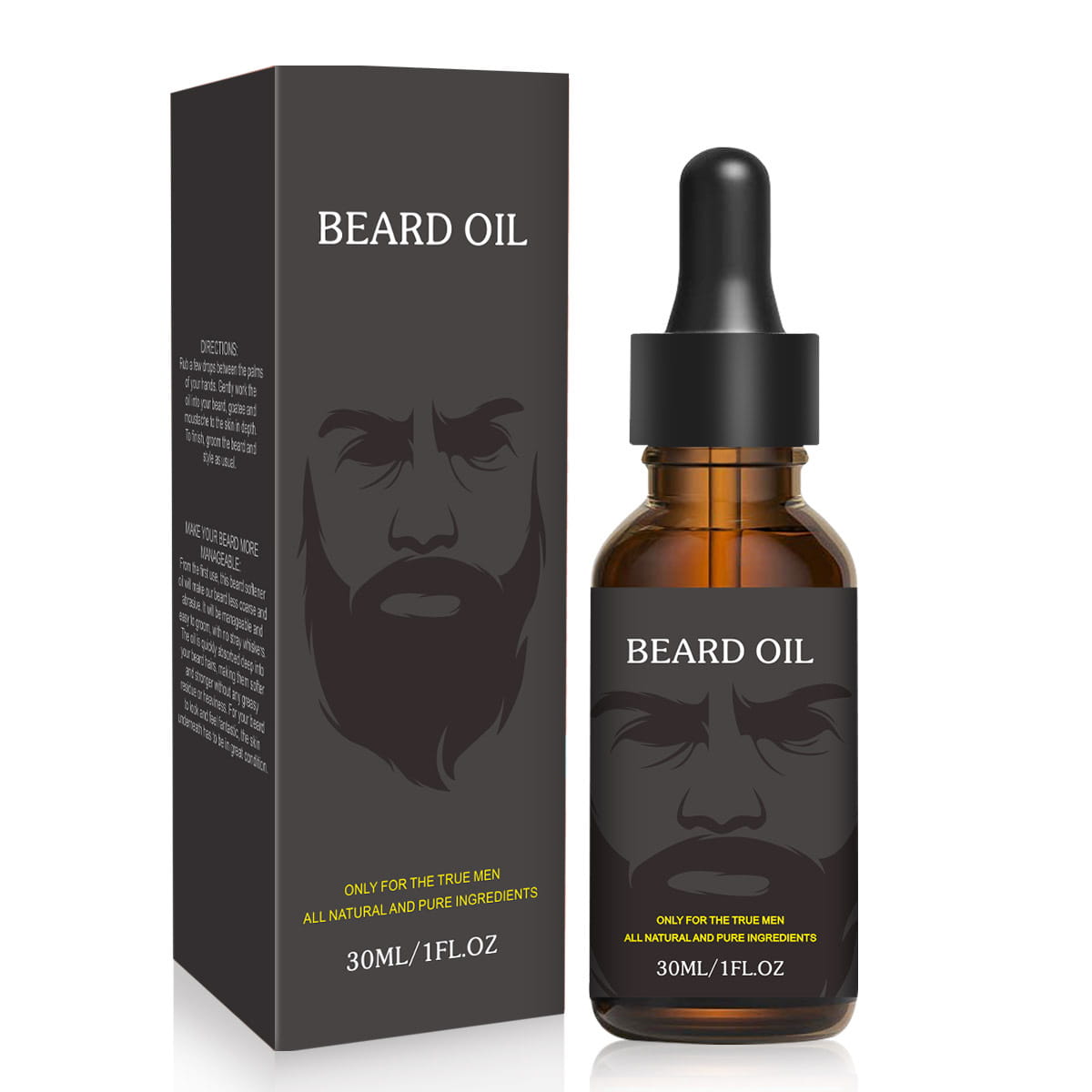Beard & Stache Power Roots Bartöl – 30 ml