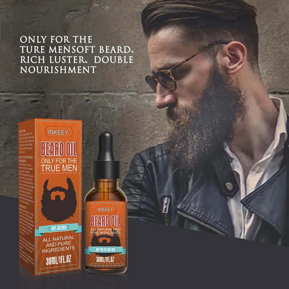 Beard & Stache Power Roots Bartöl – 30 ml