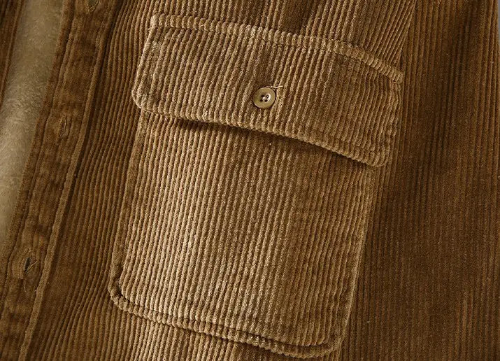A.1 Herren Gefütterte Hemdjacke