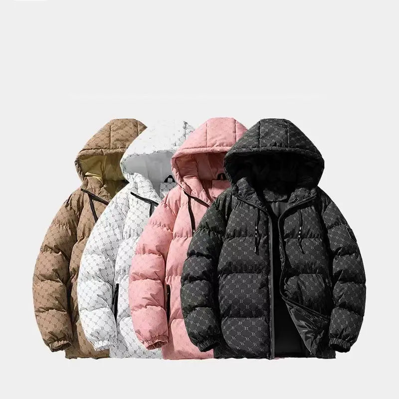 BABA Herren Steppjacke mit Kapuze