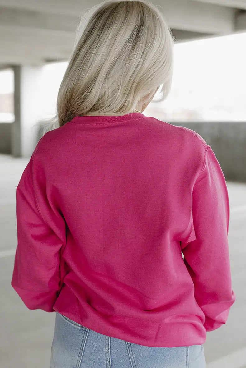 A1 Damen Print-Pullover, locker geschnitten