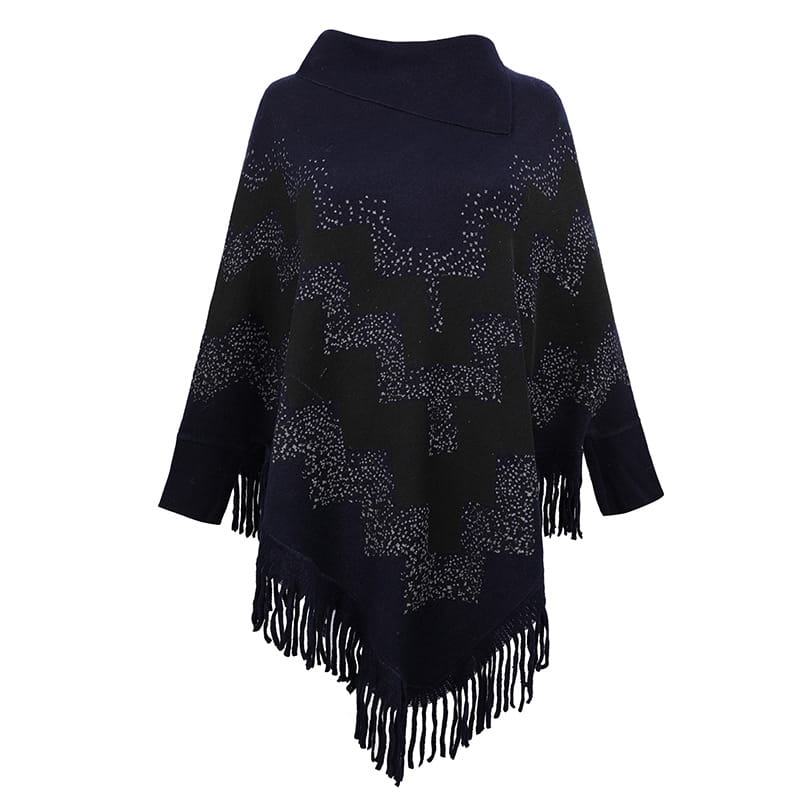 A.1 Damen Long-Strickjacke, locker geschnitten