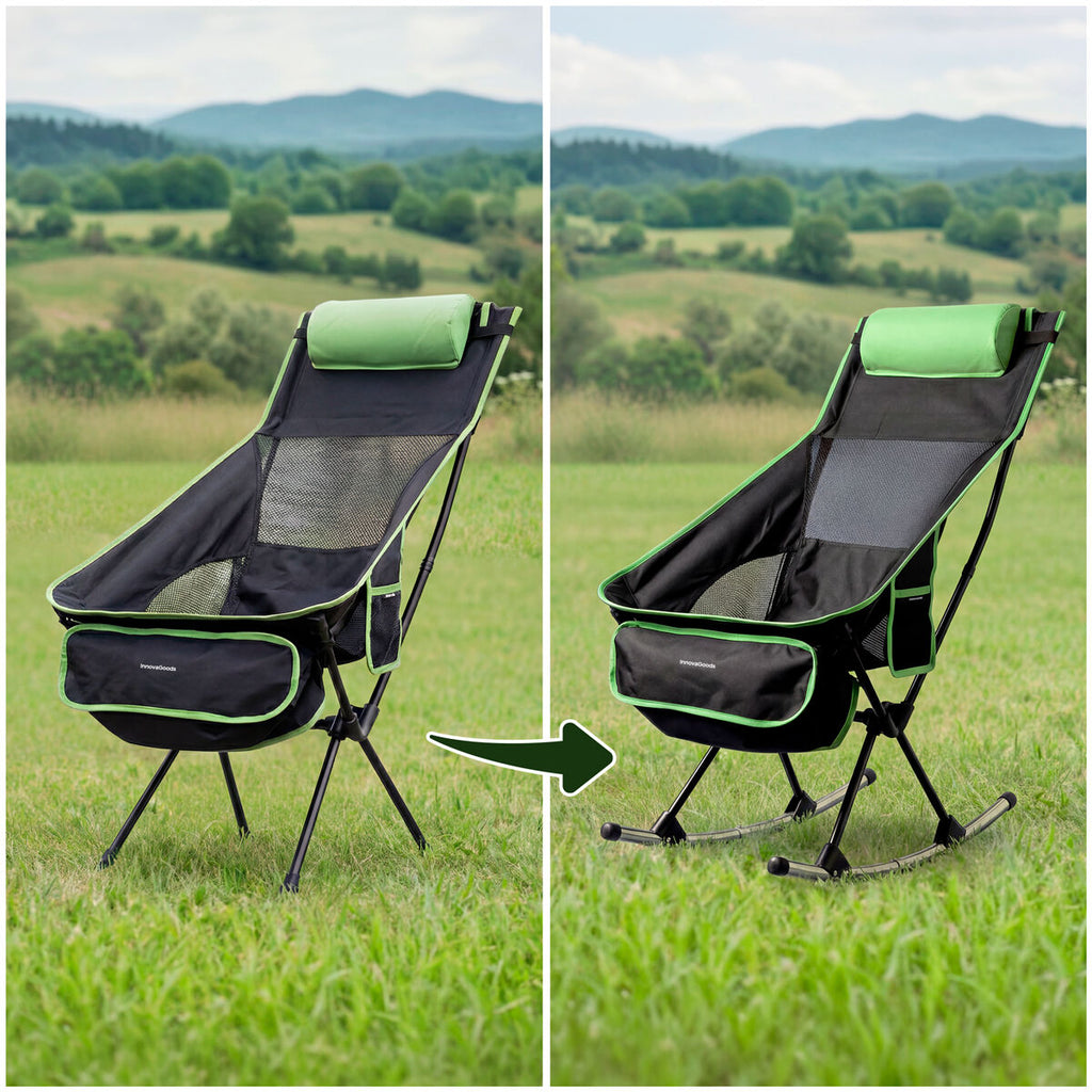 2-in-1 faltbare Camping Schaukelstuhl Tragetasche