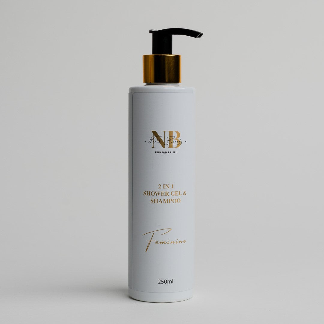 2-in-1 Duschgel und Shampoo für Damen, 250 ml – Detailansicht 1