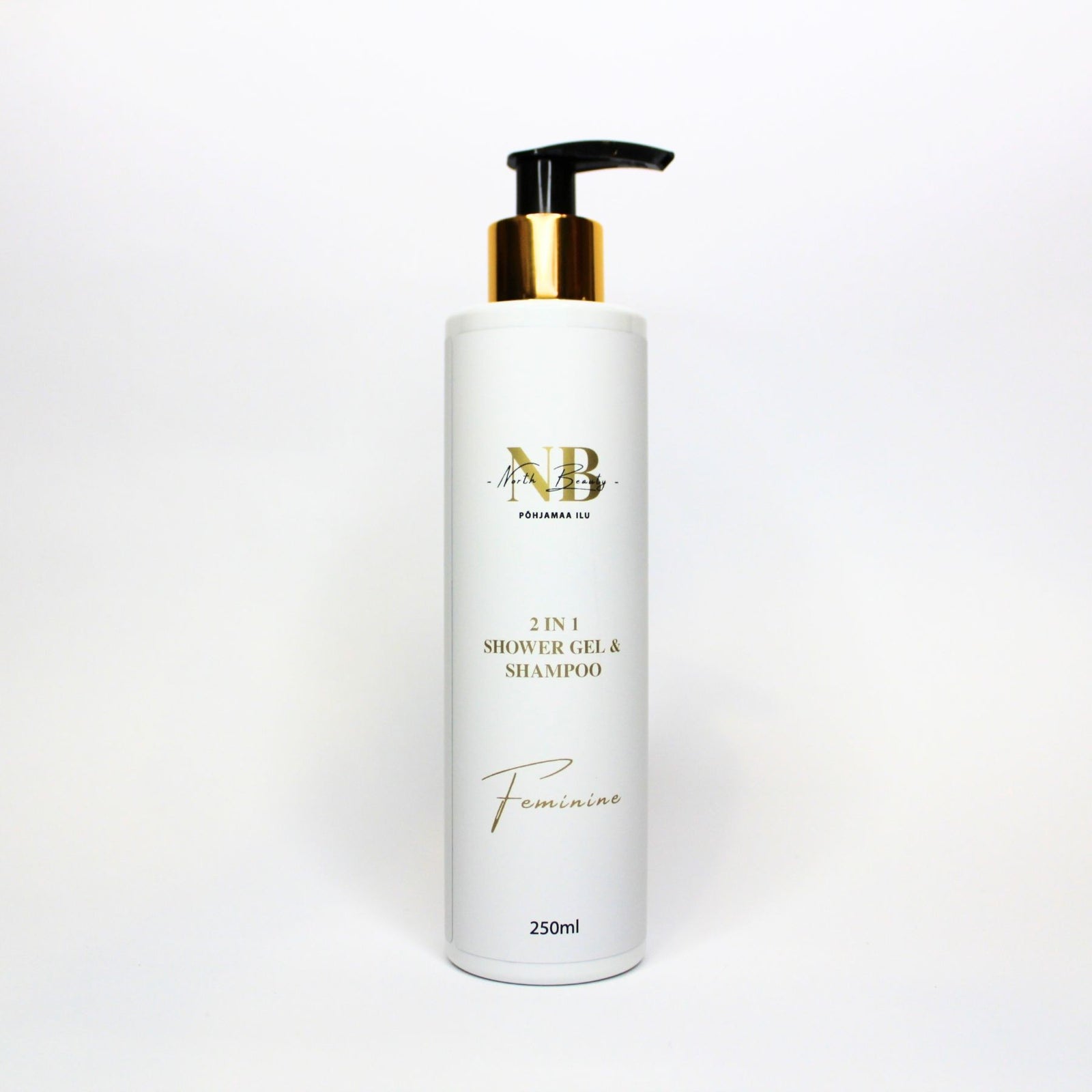 2-in-1 Duschgel und Shampoo für Damen, 250 ml
