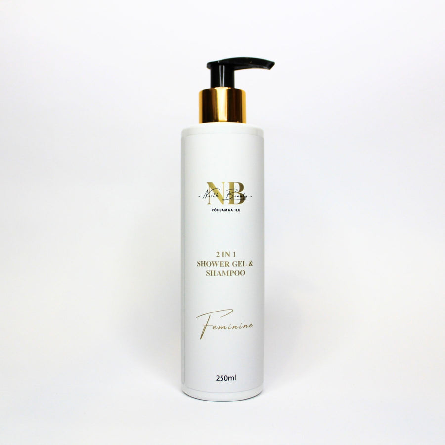2-in-1 Duschgel und Shampoo für Damen, 250 ml