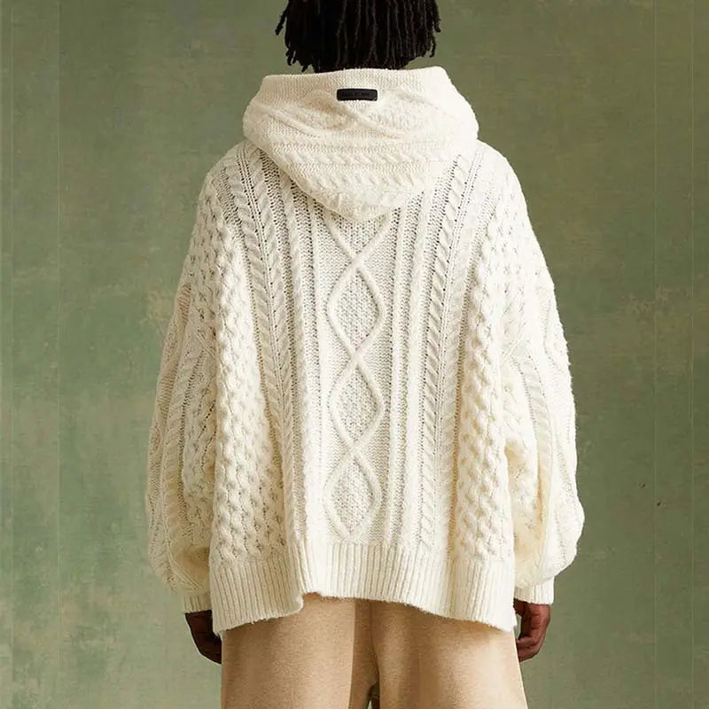 A.1 Herren Wollpullover mit Rundhals