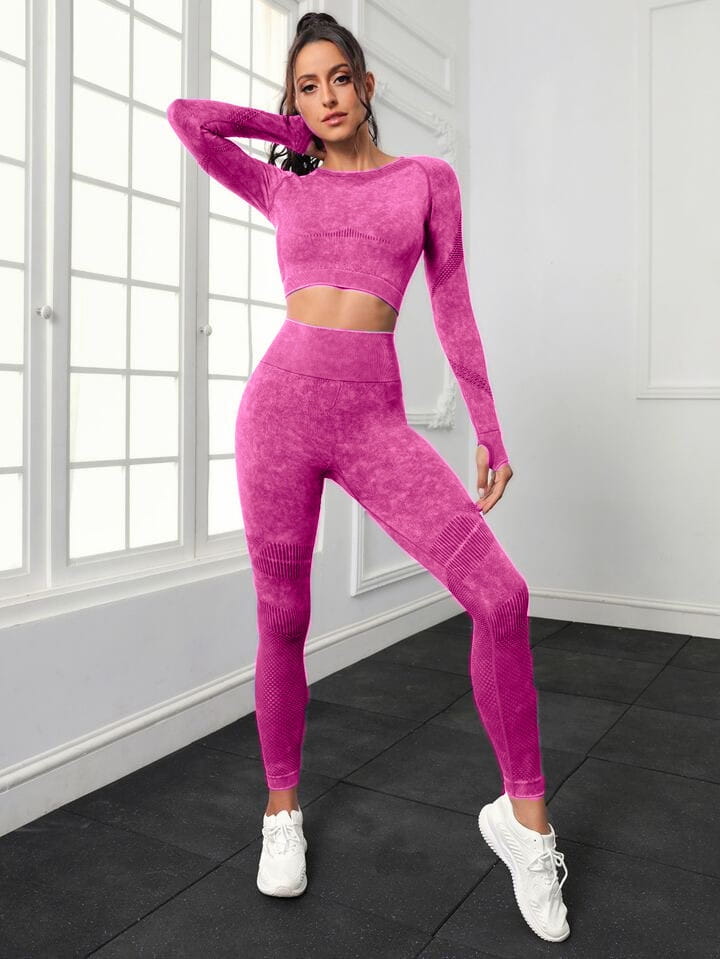 A.1 Damen Yoga-Set, 2-teilig