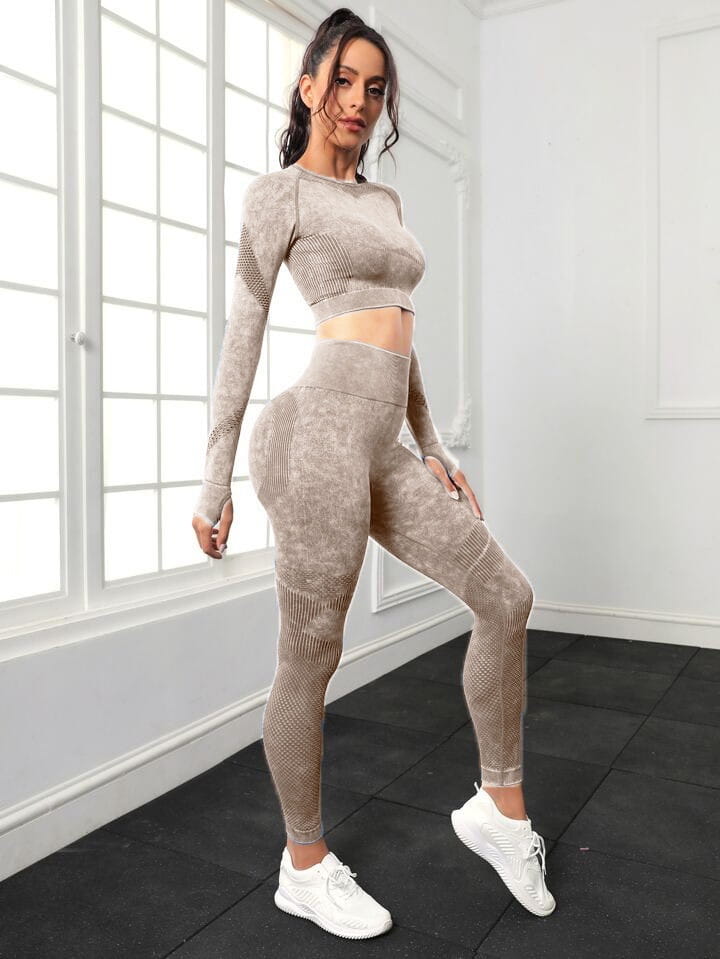 A.1 Damen Yoga-Set, 2-teilig