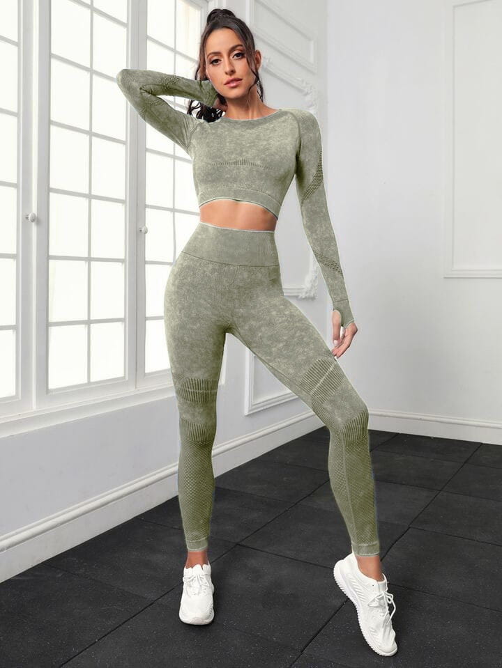 A.1 Damen Yoga-Set, 2-teilig