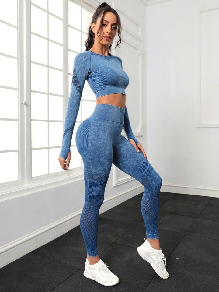 A.1 Damen Yoga-Set, 2-teilig