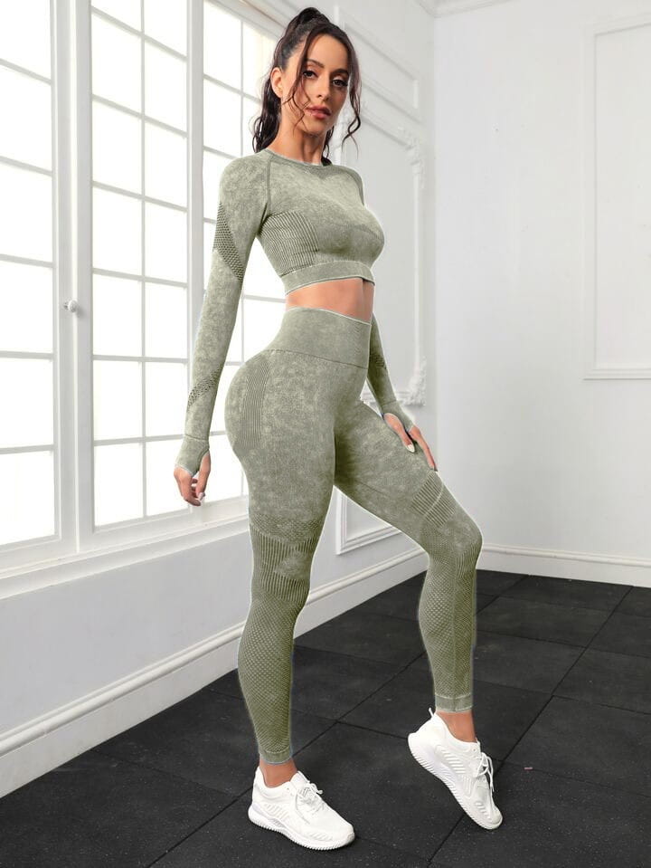 A.1 Damen Yoga-Set, 2-teilig