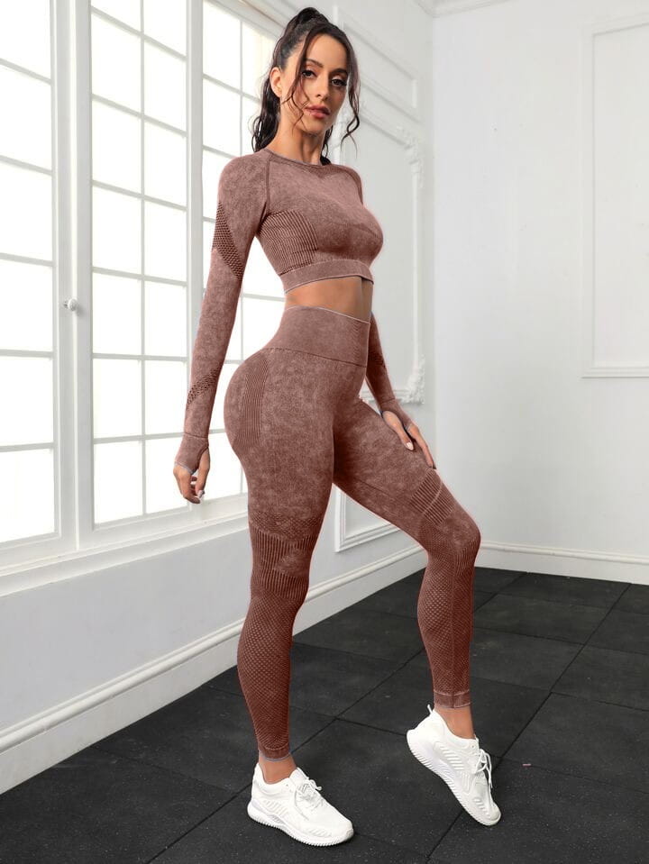 A.1 Damen Yoga-Set, 2-teilig